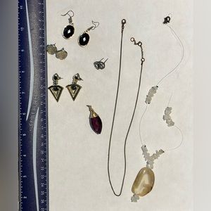 Bundle lot of costume jewellery for events. 7 items. 💎💍